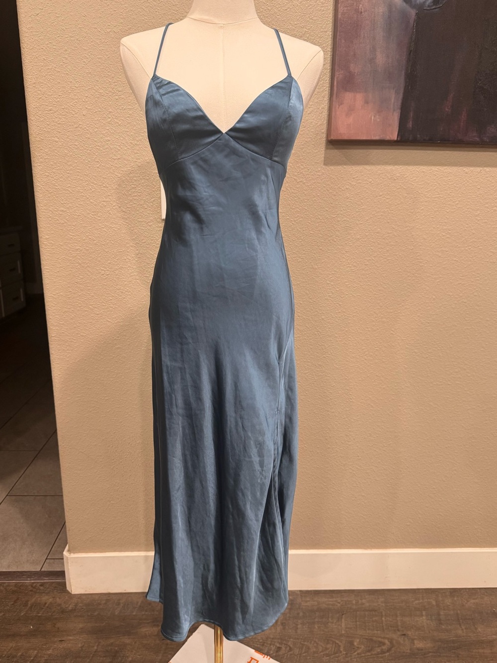 Hello Molly Smooth Sounds Maxi Dress Blue